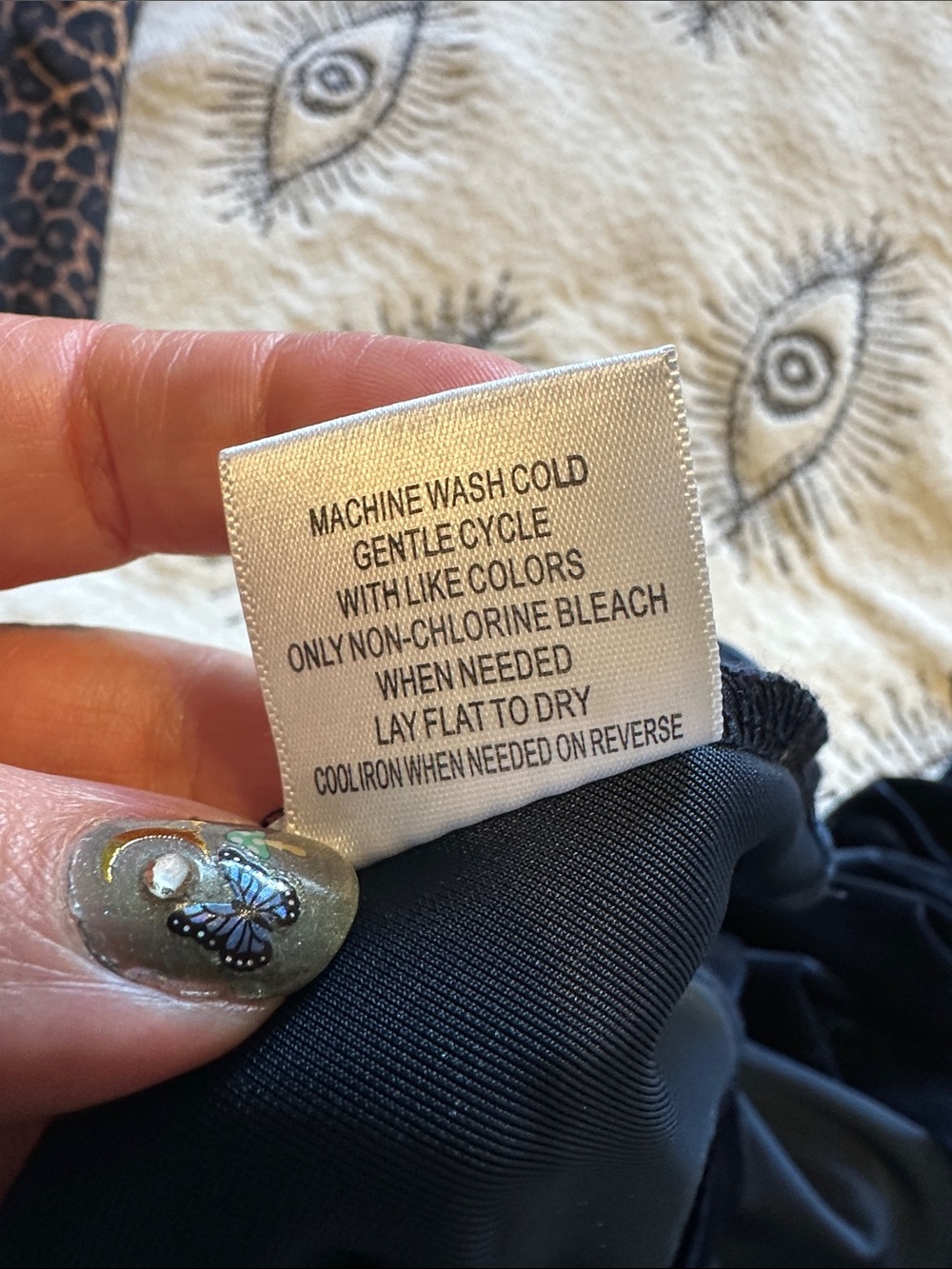 Modcloth Blue Velvet Midi Skater Skirt with Pockets! 1x - Picture 8 of 8